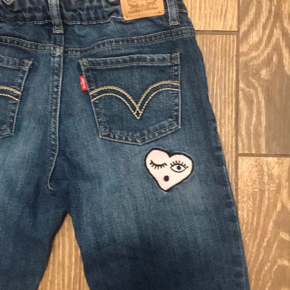 Girls Levi Jeans - Picture 5 of 7
